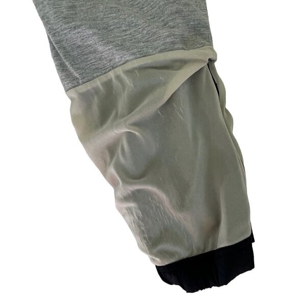 Vtg Y2K Nike Womens Nylon Track Pants12-14 Swoosh Streetwear Hip Hop 80s 90s - Picture 15 of 16